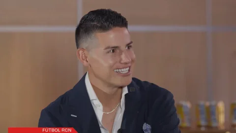 James Rodríguez entrevista con RCN