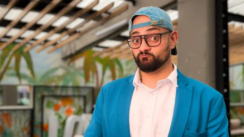 Ibrahim Salem humorista colombiano