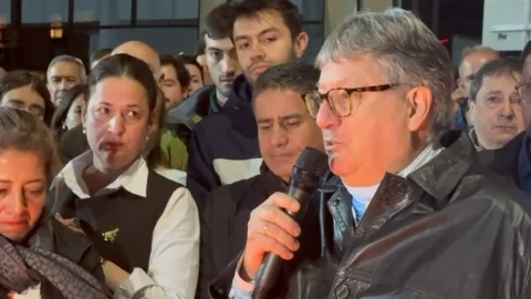 Papá del joven asesinado en Bogotá.