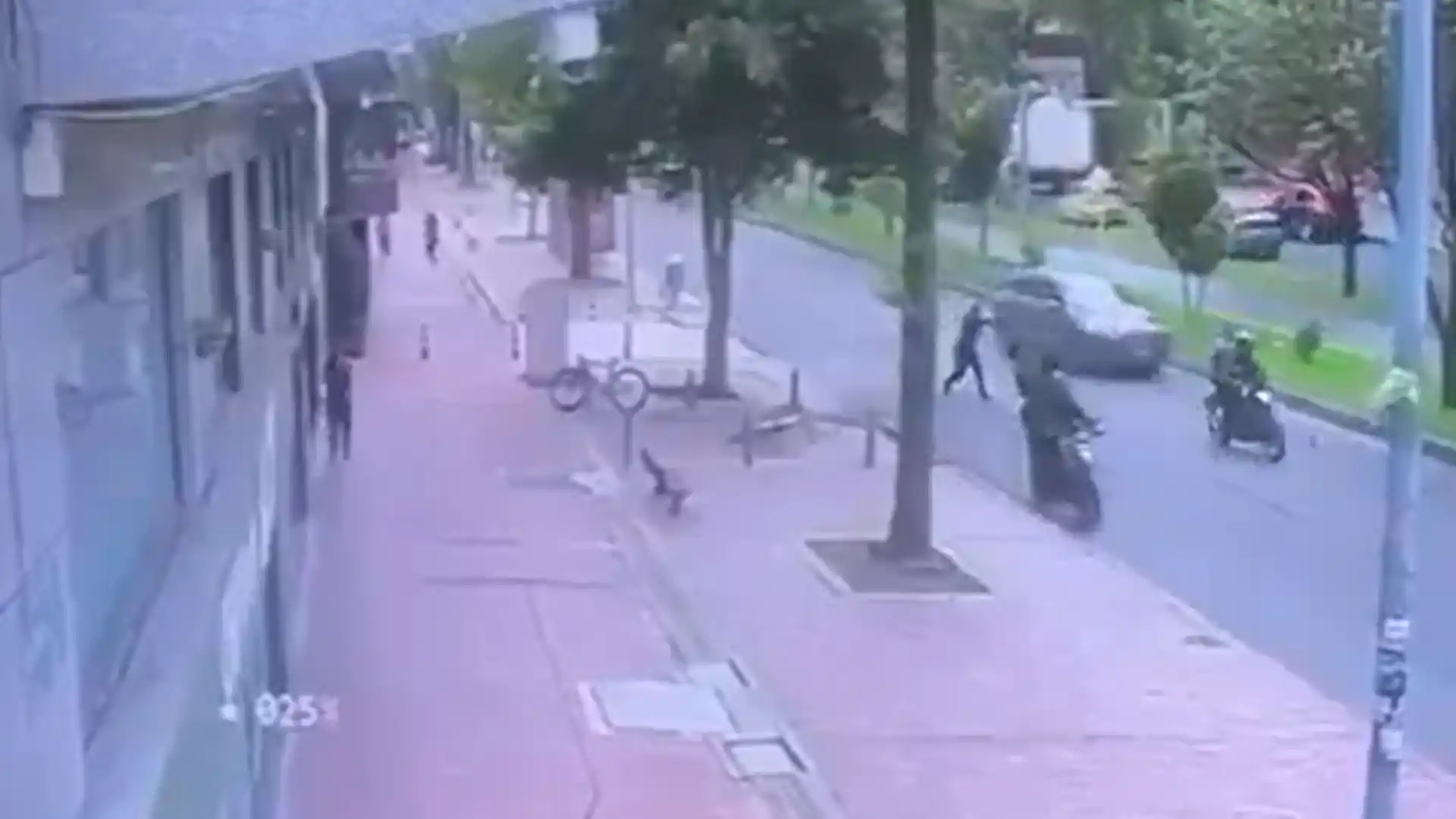 Video policía disparando delincuentes que mataron a Jean Claude Bossard