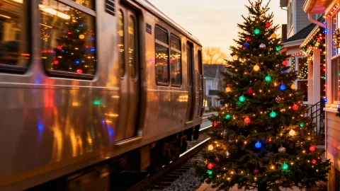 tren navidad