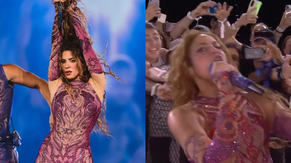 La tremenda 'mechoneada' que le pegaron a Shakira en uno de sus conciertos: video La tremenda 'mechoneada' que le pegaron a Shakira en uno de sus conciertos: video