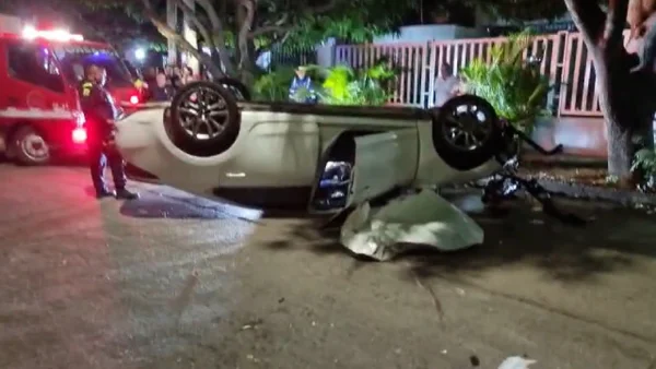 VIDEO | Brutal choque en Valledupar dejó a un menor muerto atrapado entre latas y dos heridos