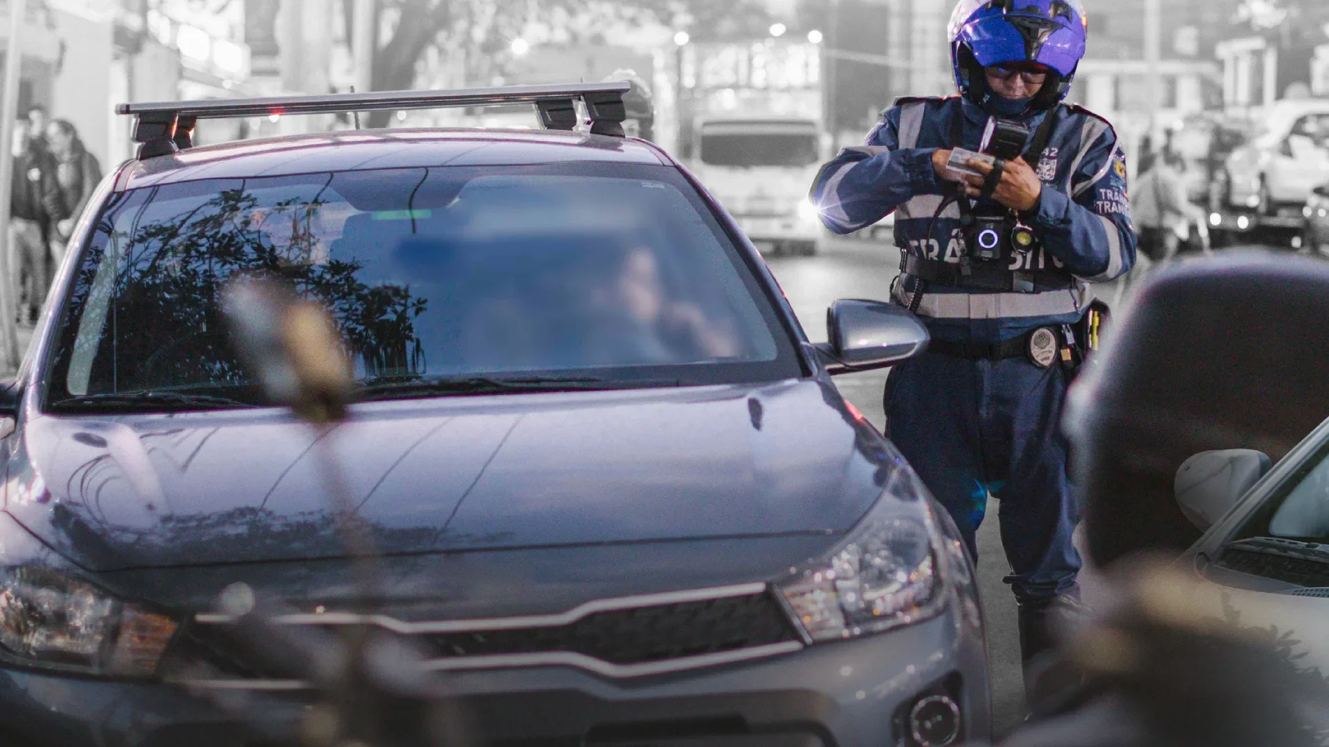 Agente de movilidad en Bogotá