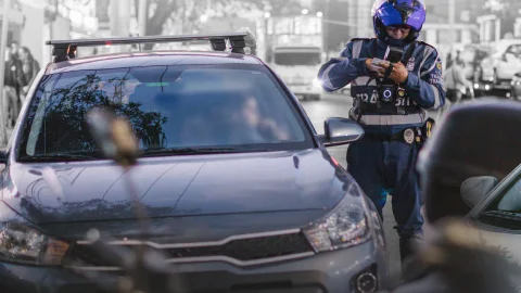 Agente de movilidad en Bogotá