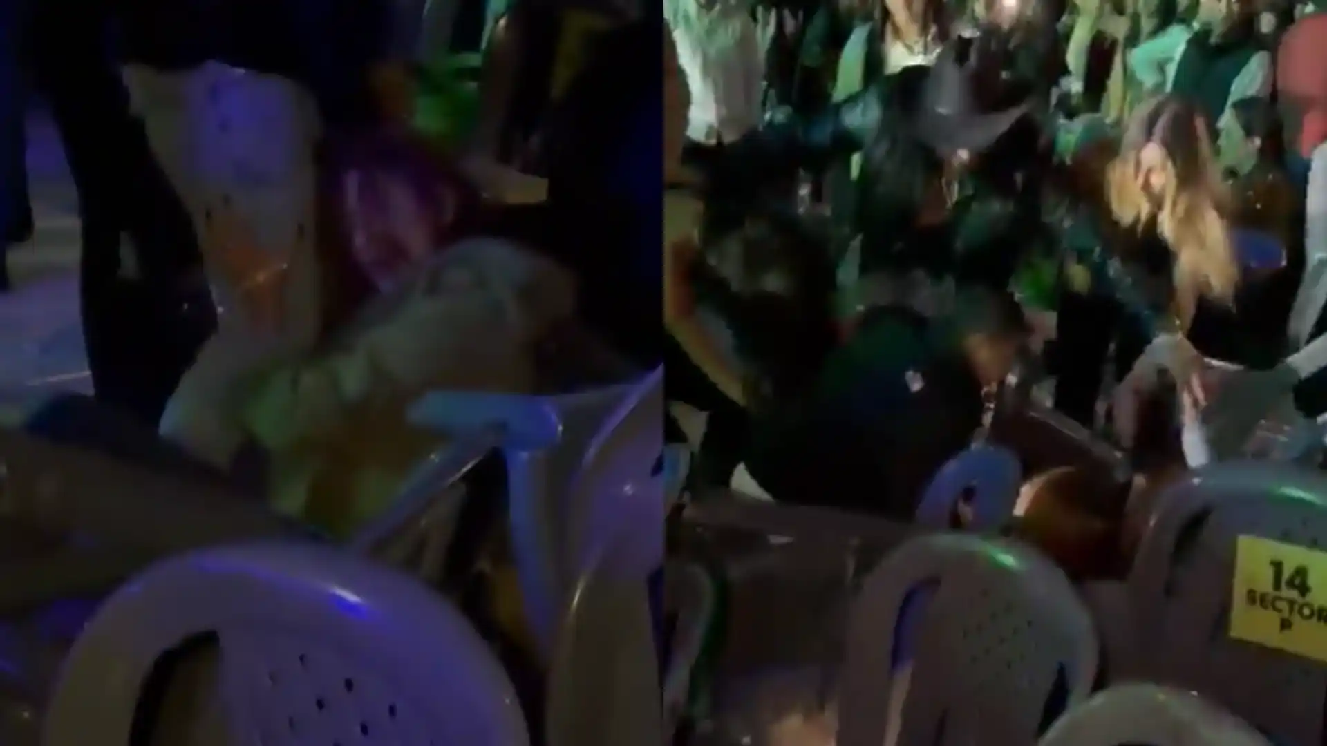 Video viral: mujeres se pelean en pleno concierto de Grupo Firme en Bogotá