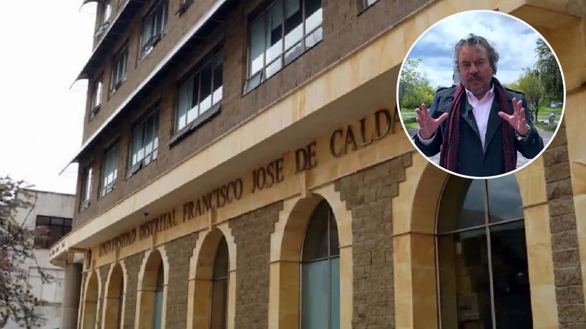 José Andelfo Lizcano, nuevo rector de la U. Distrital.