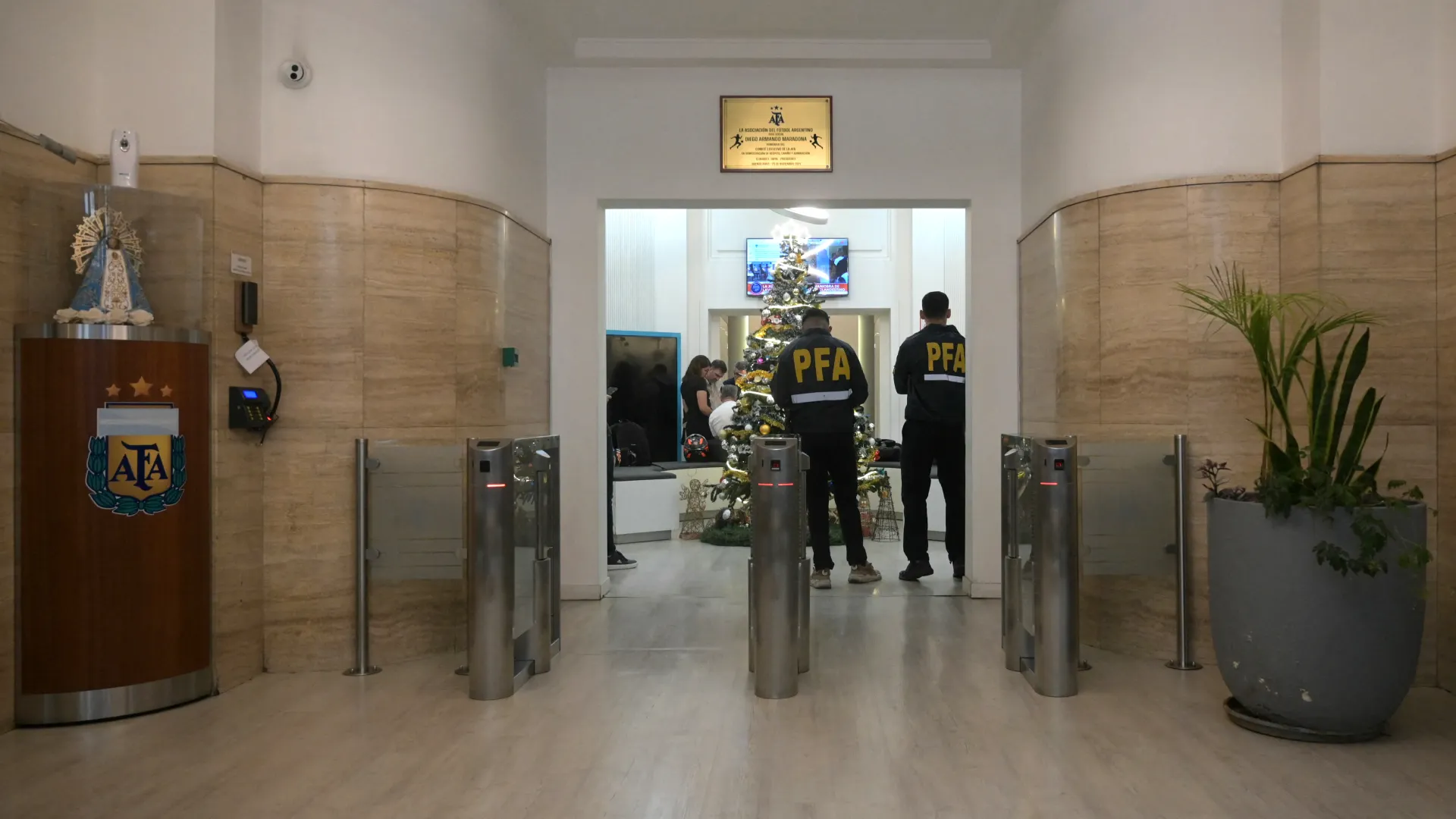 AFA PFA justicia allana Argentina