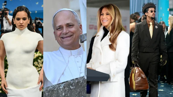 Estos son los personajes con más estilo del 2025: destacan Melania Trump y el papa León XIV