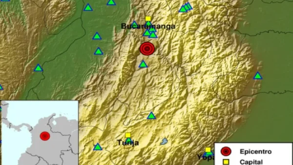 Atento: volvió a temblar en Colombia y esto fue lo que reportó el Servicio Geológico Colombiano Atento: volvió a temblar en Colombia y esto fue lo que reportó el Servicio Geológico Colombiano