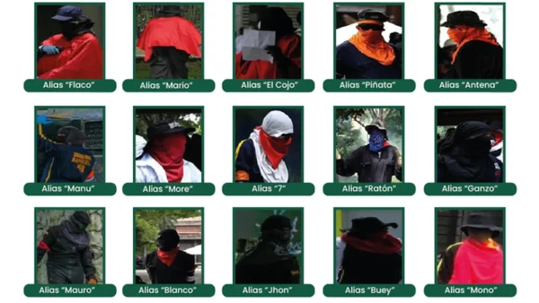 Autoridades locales compartieron un volante con los 20 más buscados por desórdenes en universidades públicas de Antioquia