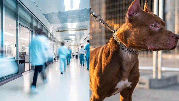 Actriz fue brutalmente atacada por un pitbull y terminó en el hospital