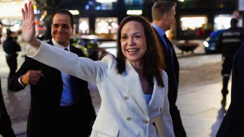 María Corina Machado: “Maduro va a salir con o sin negociación, pero hay actores que no lo dejan”