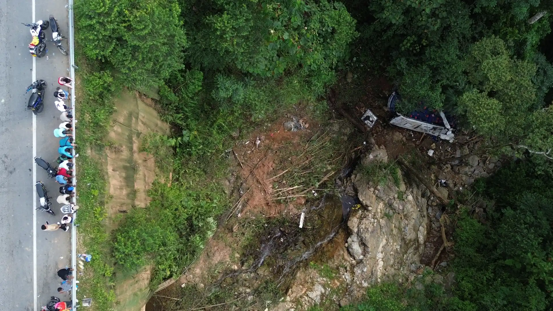 Video excursión jóvenes Liceo Antioqueño accidente tránsito