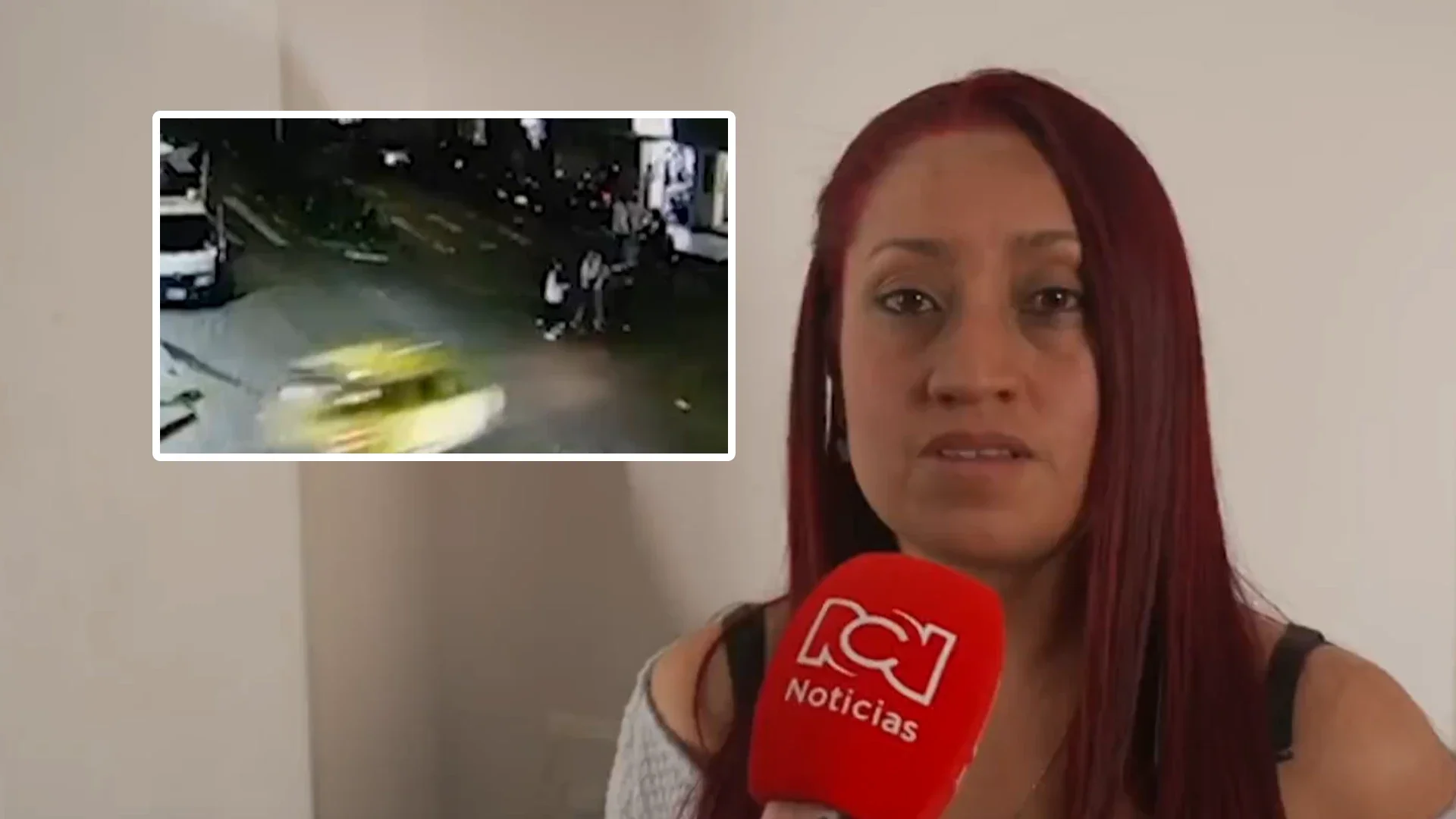 Mamá de niña que murió por taxista borracho.