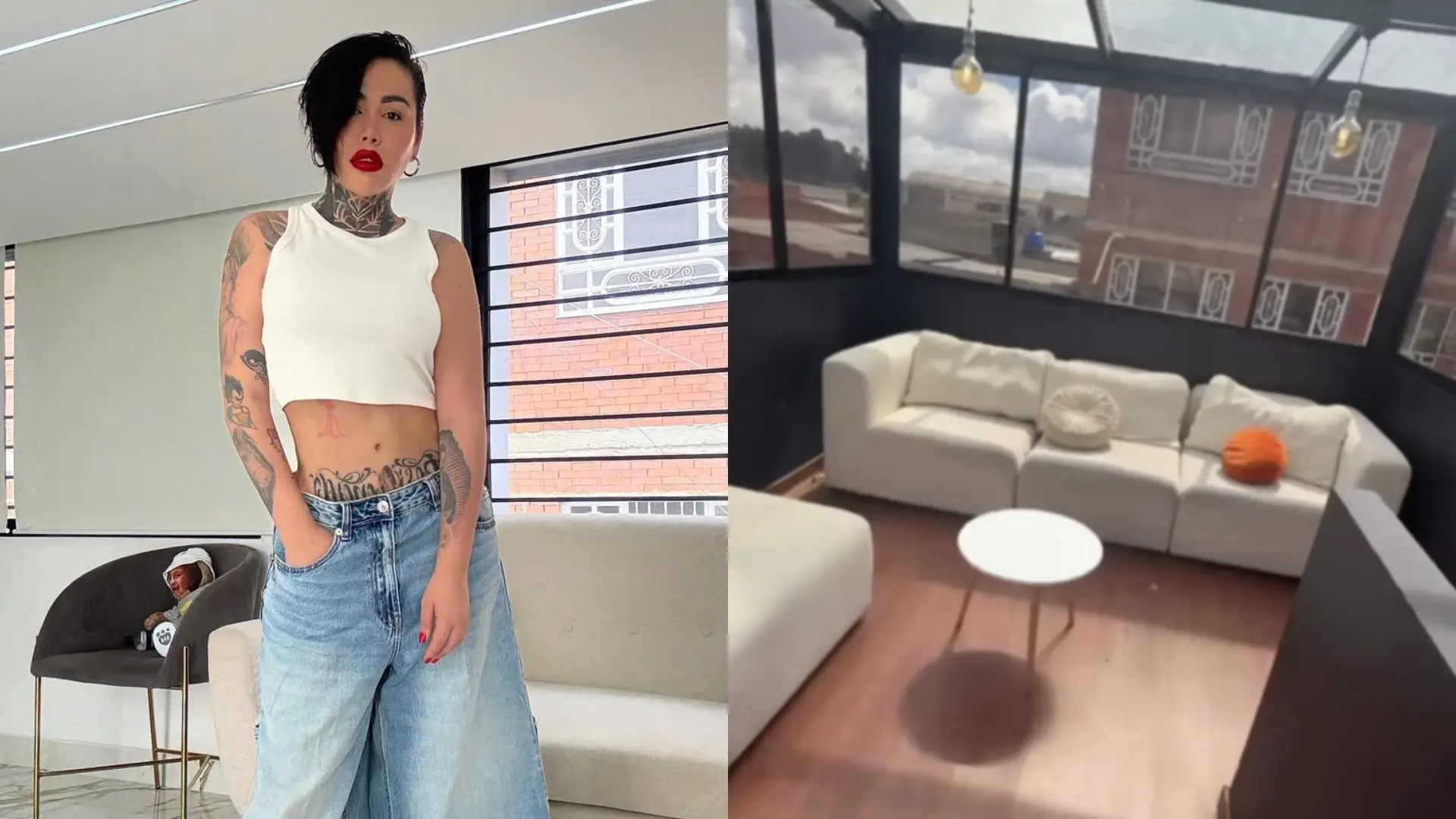 Yina Calderón mostró su casa