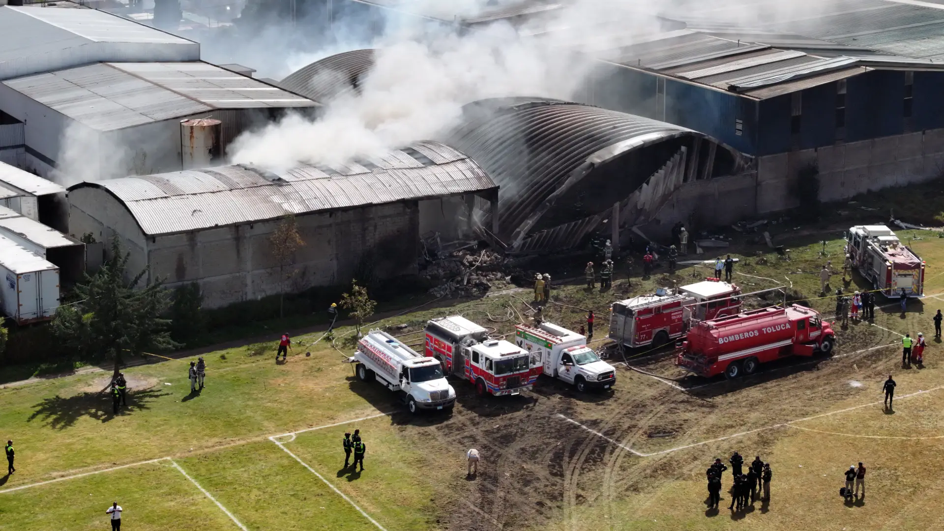 Accidente avioneta México