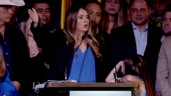 "Menos peleas y más hechos": Paloma Valencia tras convertirse en la candidata presidencial del Centro Democrático "Menos peleas y más hechos": Paloma Valencia tras convertirse en la candidata presidencial del Centro Democrático