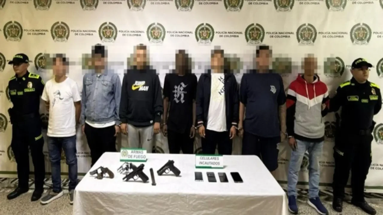 Capturan en Medellín a cinco presuntos integrantes de red dedicada al ...