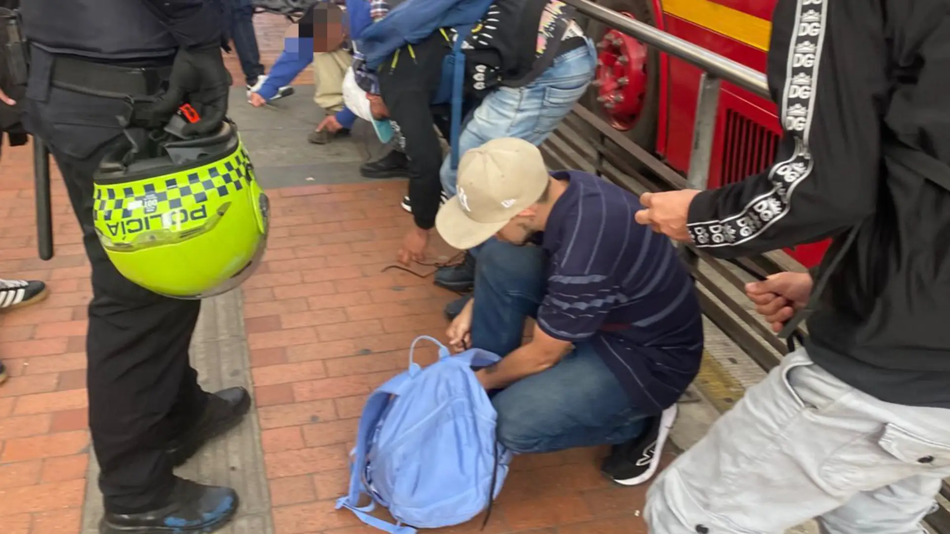 Revendedores de pasajes en Transmilenio