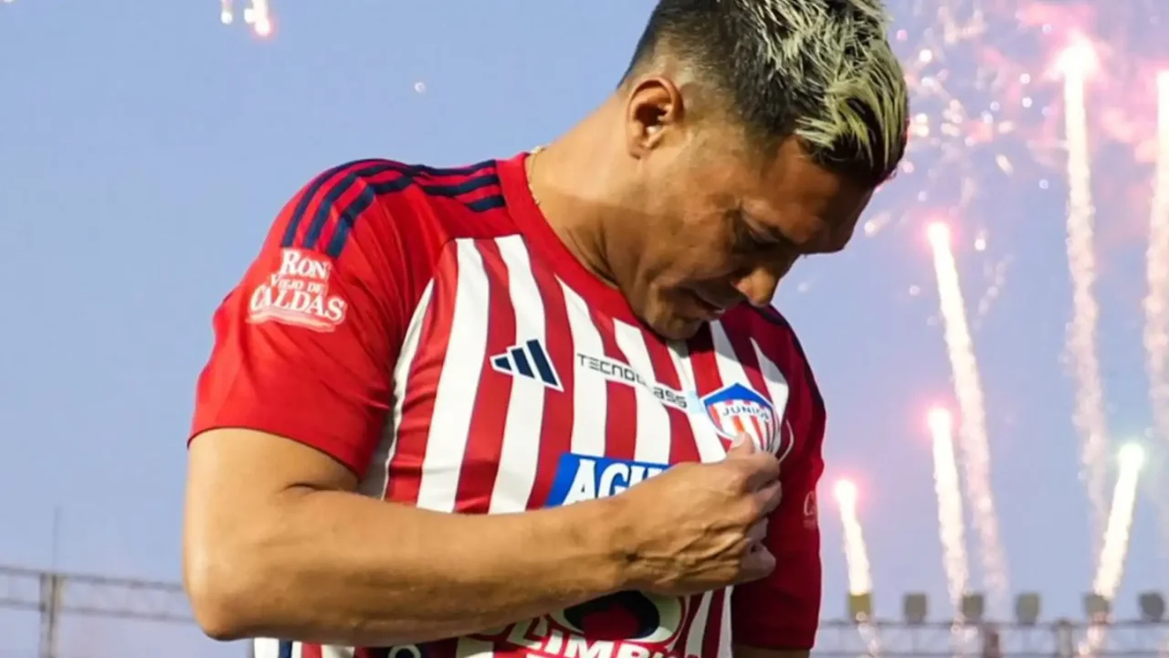 ¡Impresionante! Así quedó el palmarés de Teófilo Gutiérrez tras la estrella 11 del Junior de Barranquilla