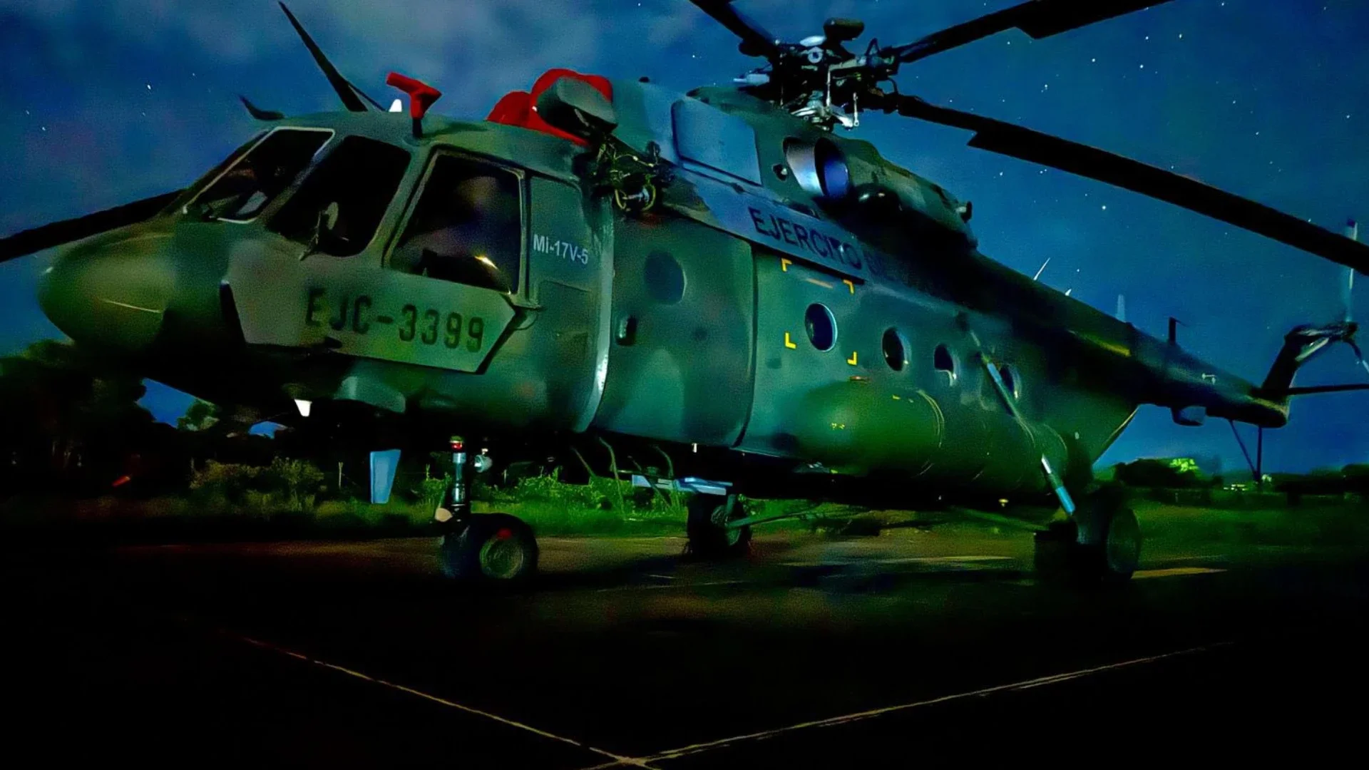 Helicóptero MI-17.