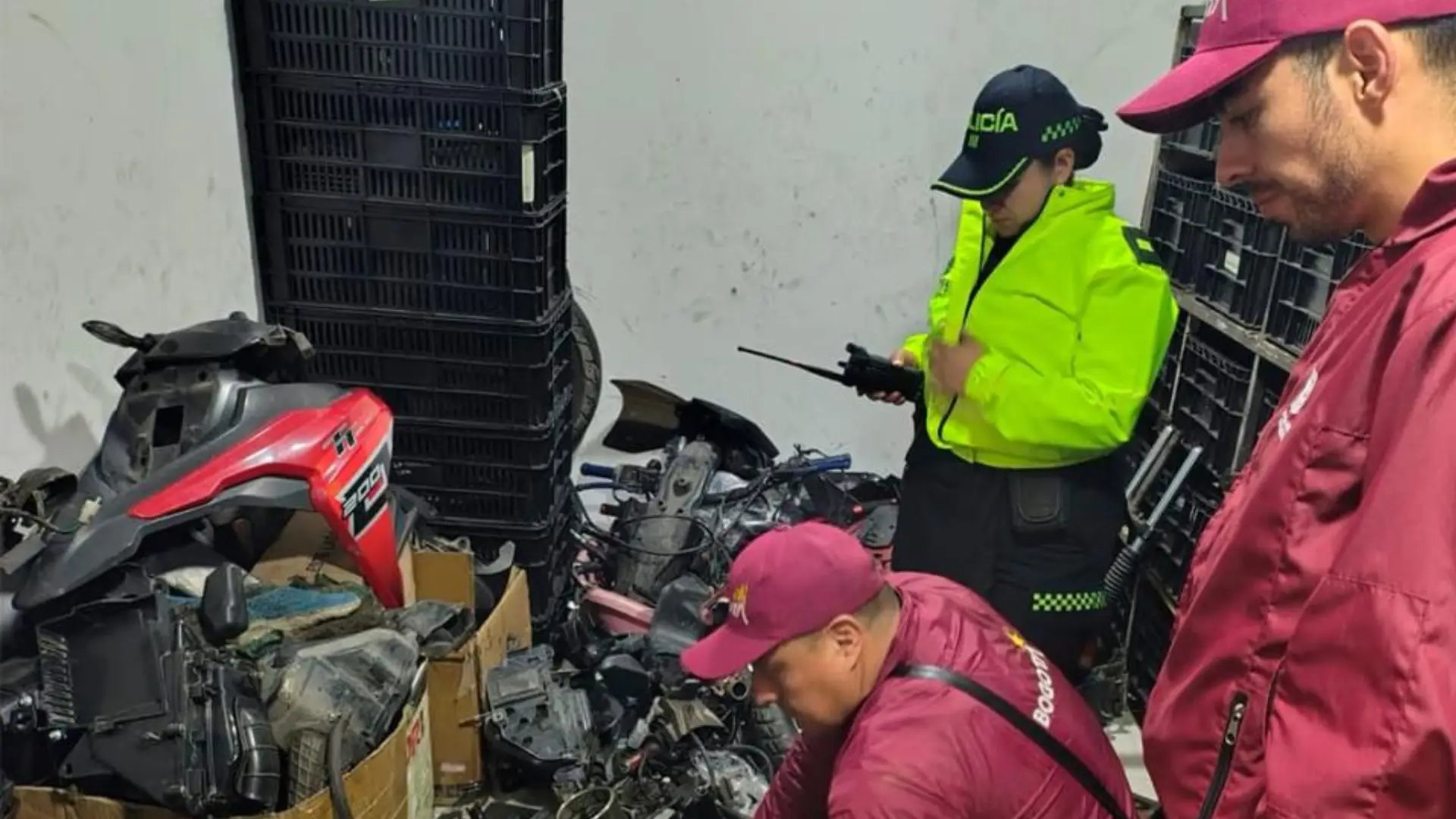 Red de desguace de vehículos