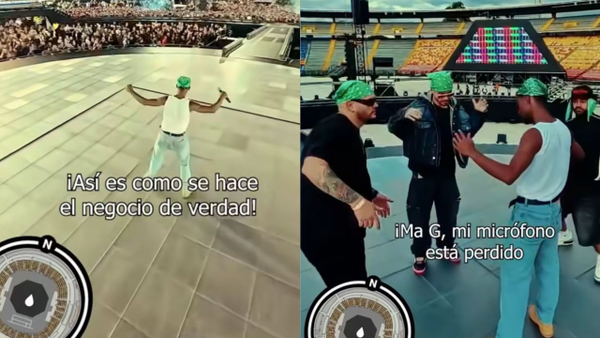 ¿Carl Johnson de GTA en el concierto de J Balvin?: el viral formato que se tomó las redes sociales ¿Carl Johnson de GTA en el concierto de J Balvin?: el viral formato que se tomó las redes sociales
