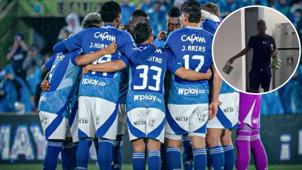 Jugador de Millonarios apareció en video incitando a beber alcohol tras fracaso en la Liga BetPlay