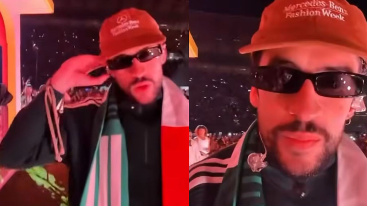 VIDEO I Fanático graba interacción junto a Bad Bunny en concierto con sus lentes inteligentes