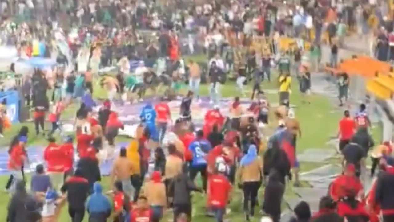 Se reveló el parte médico de hinchas heridos tras la batalla campal en el Atanasio Girardot