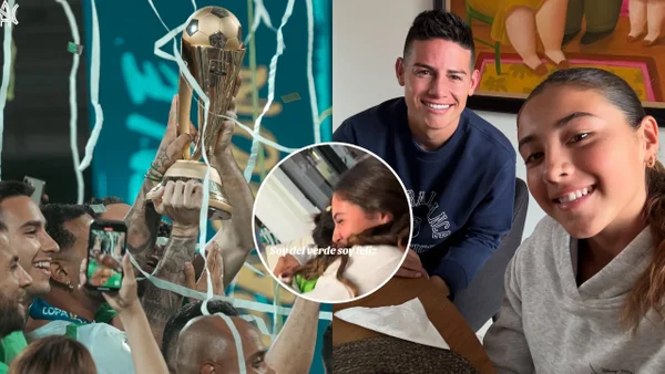 Hija de James Rodríguez celebró con euforia título de Nacional y los hinchas le piden una 'ayudita'