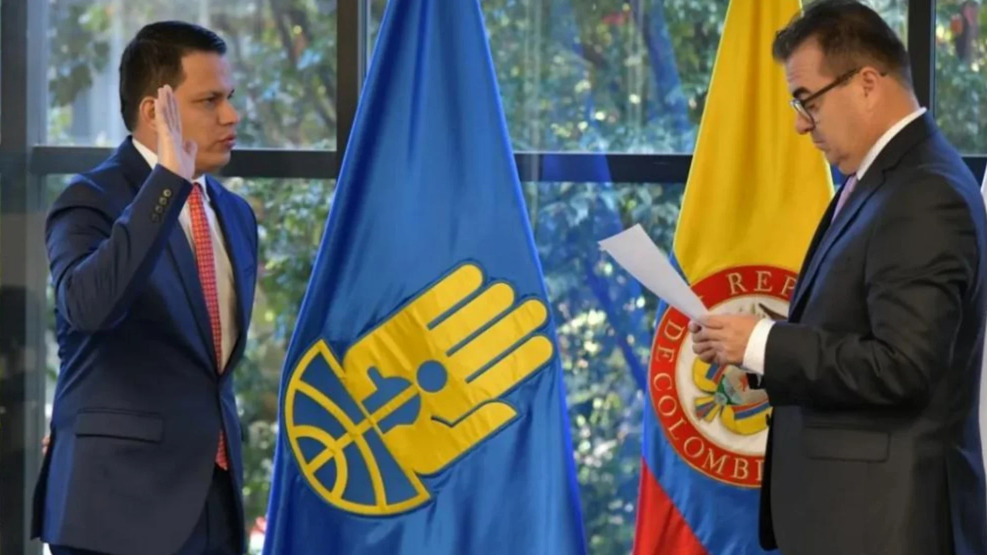 Olmedo López y Sneyder Pinilla.