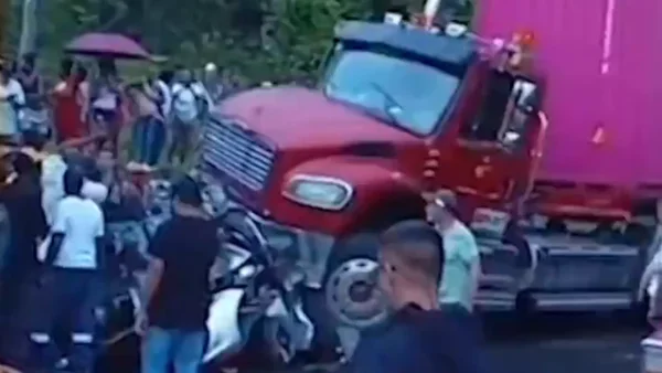 Las últimas palabras de la mamá de los dos menores que se salvaron de ser aplastados por un tractocamión