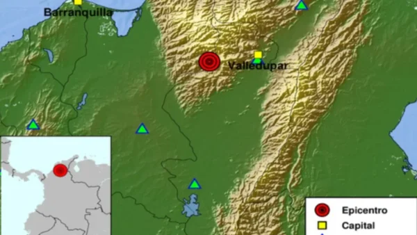 ¡Nuevamente tembló masivamente en Colombia hoy 23 de diciembre de 2025! Esto se reportó