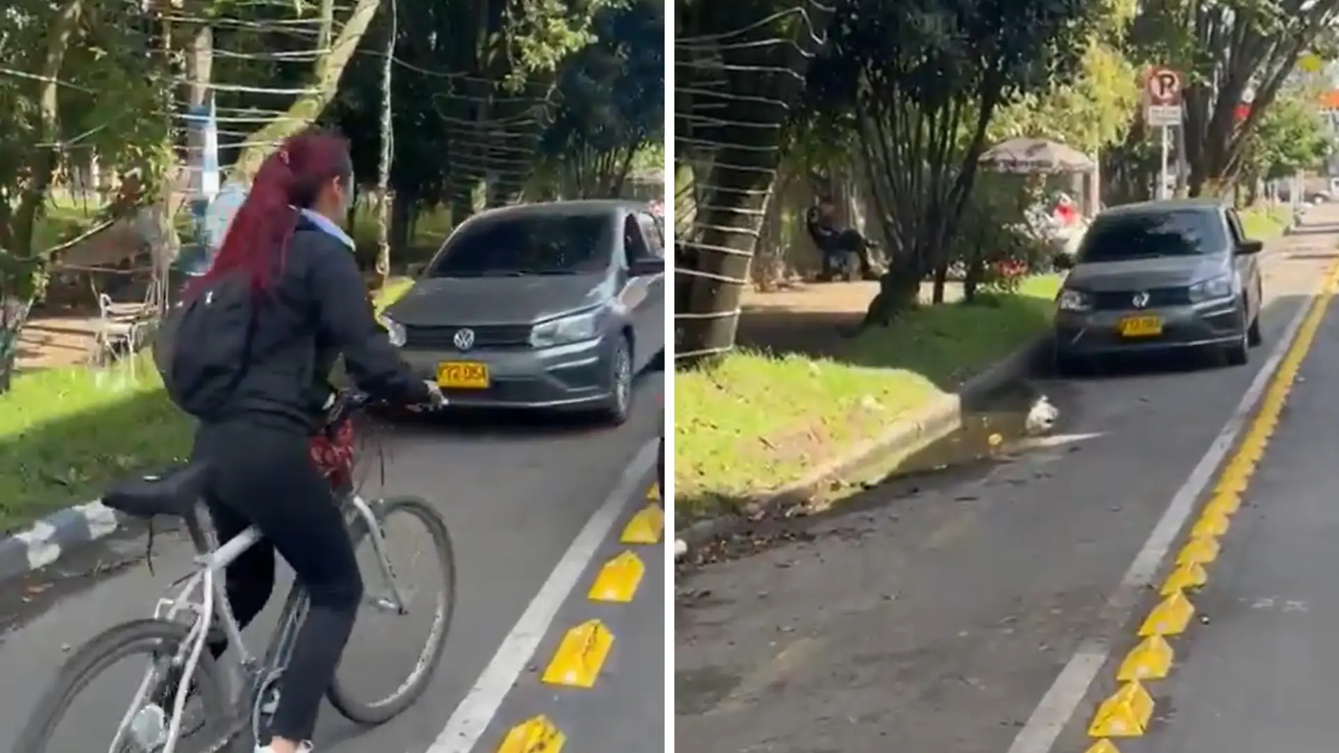 Conductor que invadió carril