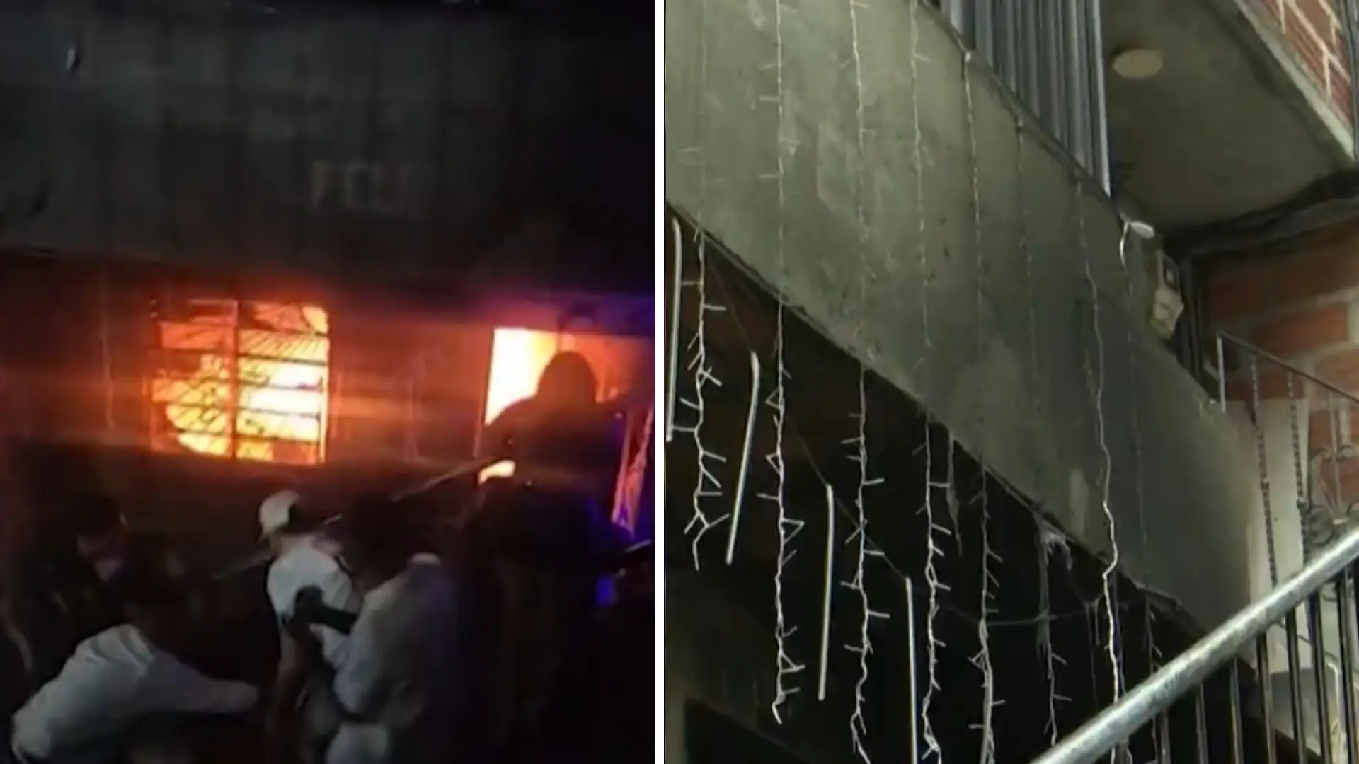 Incendio en casa Medellín