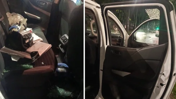 Atacaron y vandalizaron vehículo de la Cruz Roja en plena labor humanitaria en Valle del Cauca