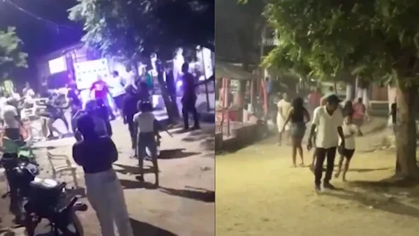 Celebración de Navidad terminó en una batalla campal: una persona murió y 15 están heridas