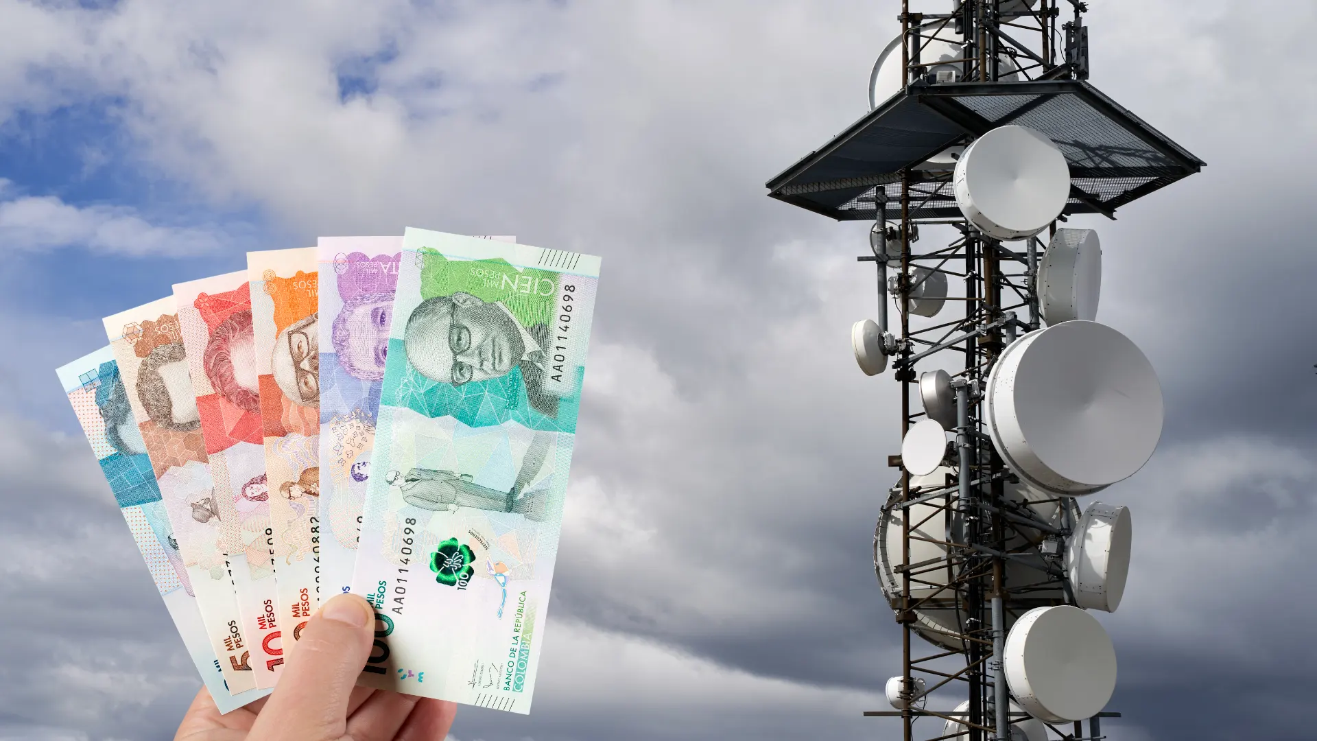 Servicios de telecomunicaciones costos en Colombia