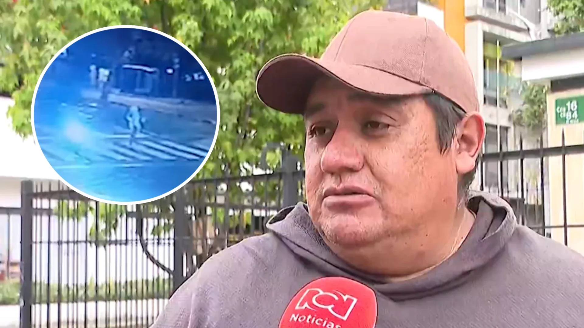 Papá de joven víctima de accidente en Bogotá.