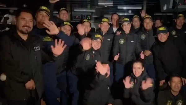 Celebrando el Año Nuevo lejos de casa: así recibió el 2026 la tripulación del ARC Simón Bolívar