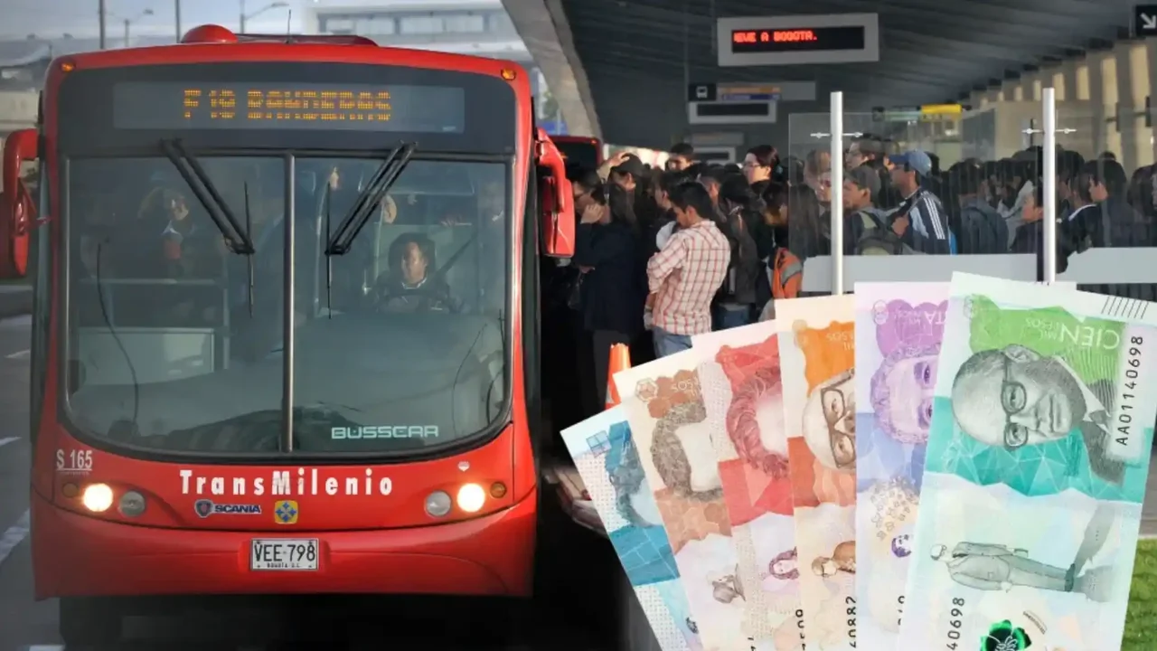 ¿Cuánto costaría movilizarse en TransMilenio y SITP en 2026 si se aprueba el alza de $350?