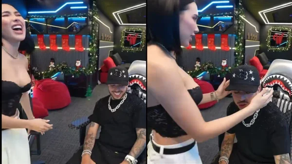 Video: el momento más comentado entre Aida Victoria Merlano y Westcol en pleno stream