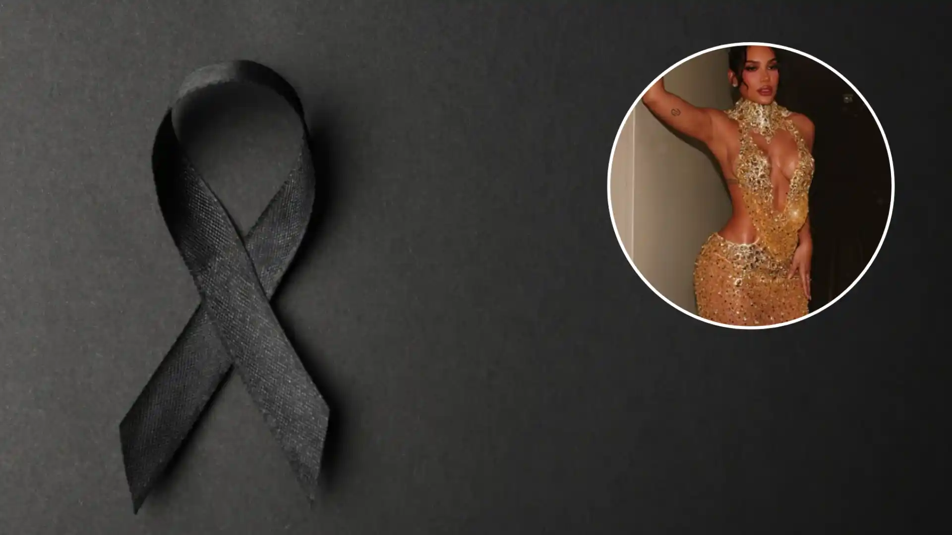 Andrea Valdiri luto se murió su perrito