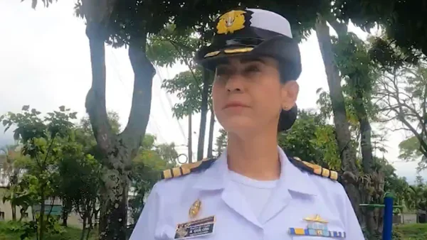 Esta es la historia de la capitán Otalora, la segunda comandante del ARC Simón Bolívar