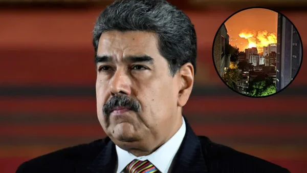 VIDEOS: momento exacto de los bombardeos en Caracas para capturar a Nicolás Maduro VIDEOS: momento exacto de los bombardeos en Caracas para capturar a Nicolás Maduro