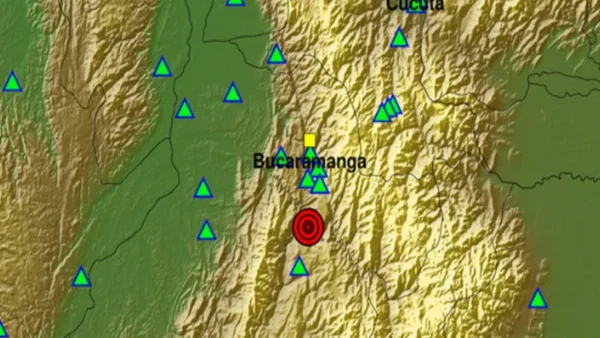 ¡Se reportaron temblores fuertes y que se sintieron ampliamente en Colombia hoy 5 de enero de 2026! Estos son los detalles