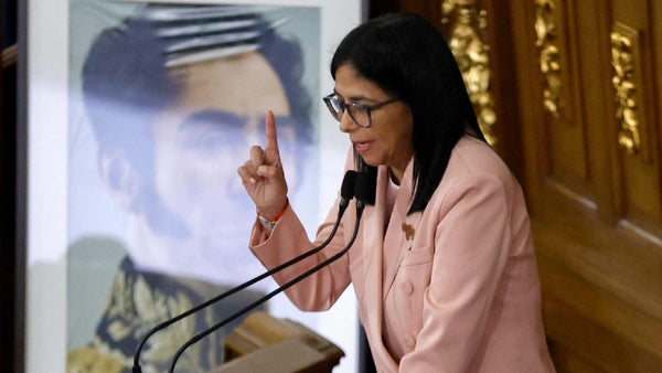 Delcy Rodríguez cambia el tono y apela a la fe ante las presiones externas Delcy Rodríguez cambia el tono y apela a la fe ante las presiones externas