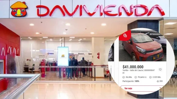Davivienda lanza remate de carros a precios bajos: conozca las ofertas de 2026 Davivienda lanza remate de carros a precios bajos: conozca las ofertas de 2026